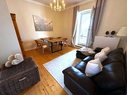 Ferienwohnung 1a Wohnzimmer